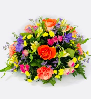 <h2>Vibrant Classic Posy | Funeral Flowers</h2>
<ul>
<li>Approximate Size W 25cm H 35cm</li>
<li>Hand created vibrant posy in fresh flowers</li>
<li>To give you the best we may occasionally need to make substitutes</li>
<li>Funeral Flowers will be delivered at least 2 hours before the funeral</li>
<li>For delivery area coverage see below</li>
</ul>
<h2><br />Liverpool Flower Delivery</h2>
<p>We have a wide selection of Funeral Posies offered for Liverpool Flower Delivery. Funeral posies can be provided for you in Liverpool, Merseyside and we can organize Funeral flower deliveries for you nationwide. Funeral Flower can be delivered to the Funeral directors or a house address. They can not be delivered to the crematorium or the church.</p>
<br>
<h2>Flower Delivery Coverage</h2>
<p>Our shop delivers funeral flowers to the following Liverpool postcodes L1 L2 L3 L4 L5 L6 L7 L8 L11 L12 L13 L14 L15 L16 L17 L18 L19 L24 L25 L26 L27 L36 L70 If your order is for an area outside of these we can organise delivery for you through our network of florists. We will ask them to make as close as possible to the image but because of the difference in stock and sundry items, it may not be exact.</p>
<br>
<h2>Liverpool Funeral Flowers | Posies</h2>
<p>This beautiful posy has been loving handcrafted by our florist. A classic selection in vibrant shades including large-headed roses, freesias, lisianthus and spray chrysanthemums presented in a posy design.</p>
<br>
<p>Funeral posies are suitable as funeral flowers and as tribute gifts to the bereaved family. The Funeral posy is flowers arranged in a circular shape. In the case of cremation, the family may like individual posies which can also be used as table decorations at the wake.</p>
<br>
<p>Contents of the Large Posy:35cm Posy Pad, 4 Cerise Roses, 2 Cerise Spray Roses, 2 Purple Lisianthus, 3 Cerise Freesia, 4 Orange Carnations, 2 Yellow Spray Chrysanthemums, 2 Green Bupleurum and Yellow Solidago with mixed Foliage.</p>
<br>
<h2>Best Florist in Liverpool</h2>
<p>Trust Award-winning Liverpool Florist, Booker Flowers and Gifts, to deliver funeral flowers fitting for the occasion delivered in Liverpool, Merseyside and beyond. Our funeral flowers are handcrafted by our team of professional fully qualified who not only lovingly hand make our designs but hand-deliver them, ensuring all our customers are delighted with their flowers. Booker Flowers and Gifts your local Liverpool Flower shop.</p>
<p><br /><br /><br /></p>
<p><em>Vivian Hart - Review from Facebook - Funeral Flowers Liverpool</em></p>
<br>
<p><em>This 5 Star review was from Facebook - Booker Flowers and Gifts - Reviews Facebook</em></p>
<br>
<p><em>Visited Booker Flowers as my usual florist was closed. Ordered funeral flowers. The advice and customer service we were given was excellent. The flowers exceeded our expectations - will be using Booker Flowers in the future - Thank you</em></p>
<br>